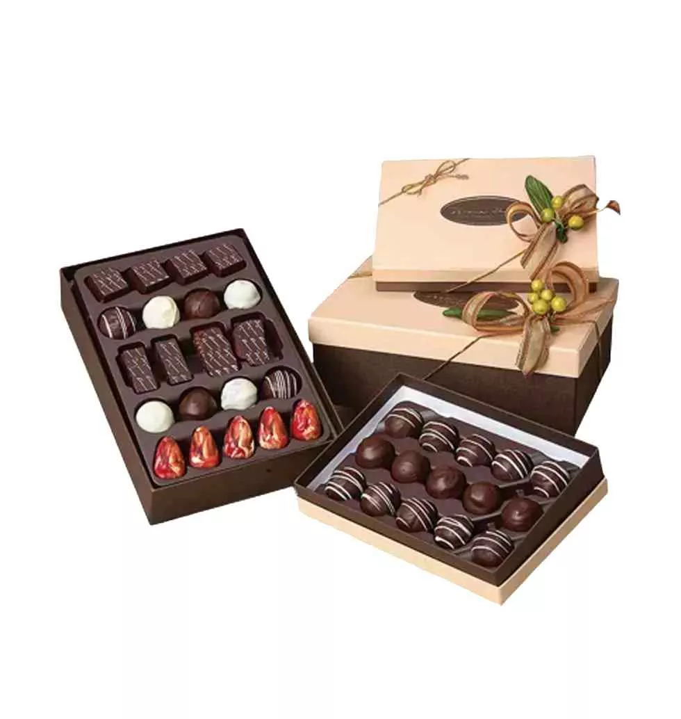 Exquisite Belgian Chocolate Gift Box