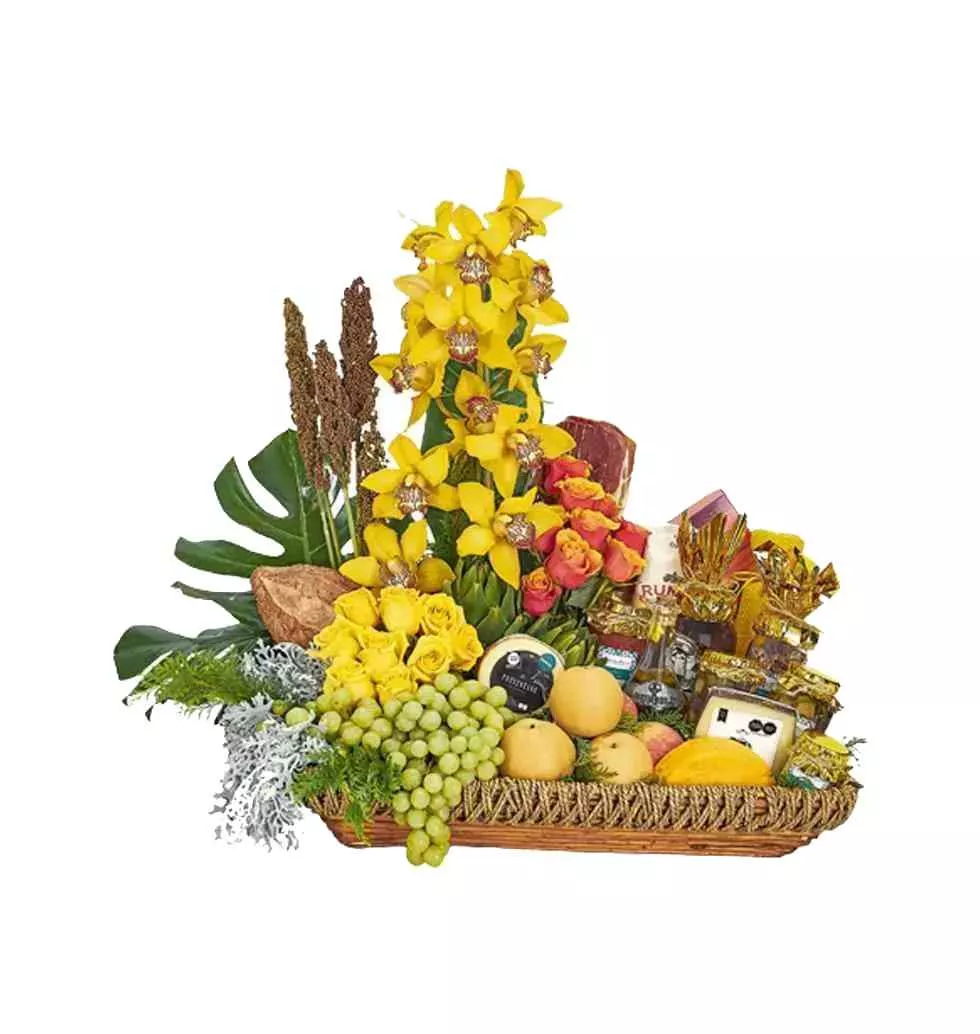 The Luxurious Gourmet Delight Gift Basket